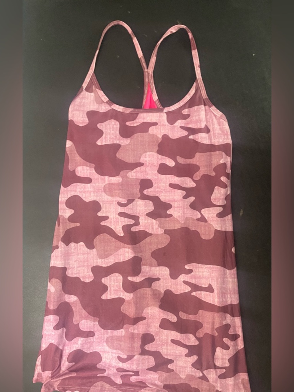 EVCR Fuchia athletic dress with built in shorts under| small | tennis dress